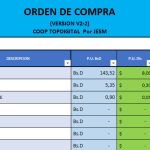 orden compra p1